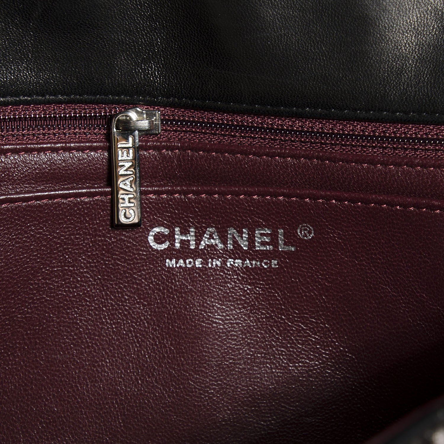 Chanel Lambskin Quilted Jumbo Single Flap Black 6 of 8