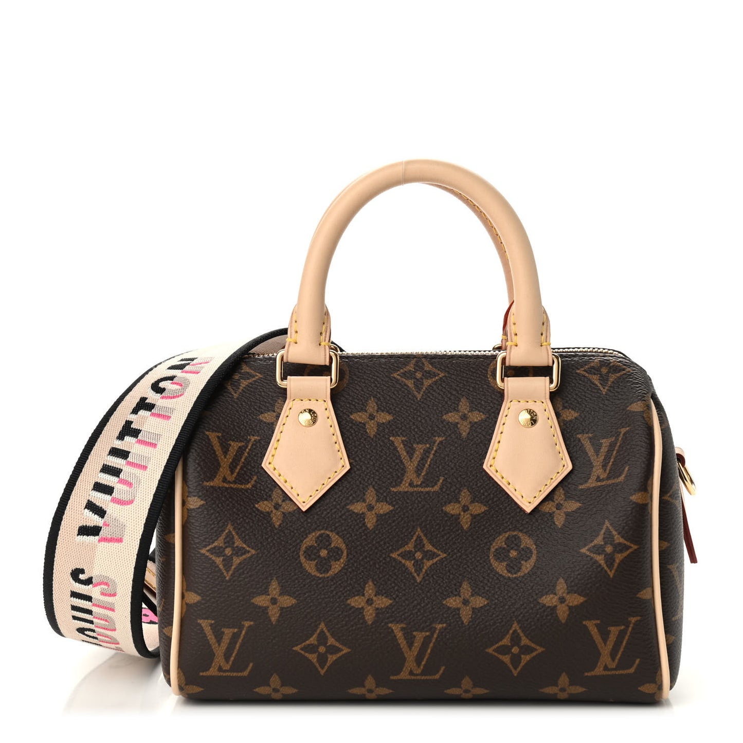 Monogram Speedy Bandouliere 20 Black