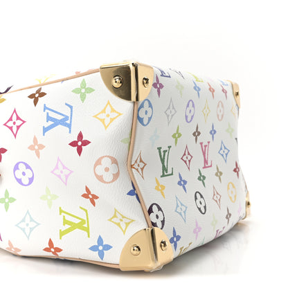 Louis Vuitton LV X TM Monogram Multicolor Speedy Bandouliere 25 White 8 of 10