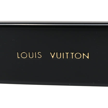 Louis Vuitton Acetate LV Circle Cat Eye Sunglasses Z2109W Black 5 of 7