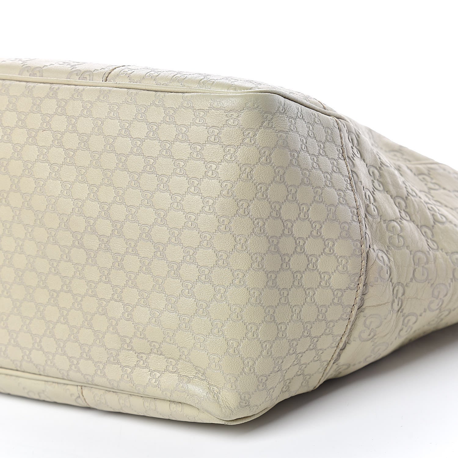 Gucci Guccissima Medium Bree Zippered Tote Storm Grey 10 of 10