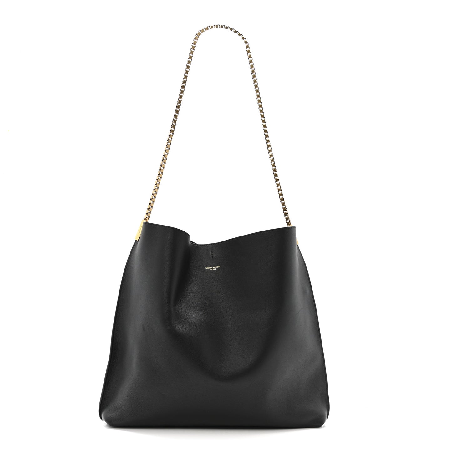 Calfskin Medium Suzanne Hobo Black