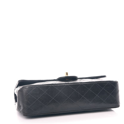 Chanel Lambskin Quilted Medium Double Flap Black 4 of 17