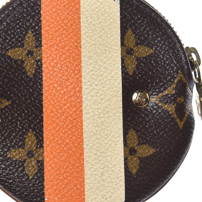 Louis Vuitton Monogram Groom Round Coin Purse 10 of 13