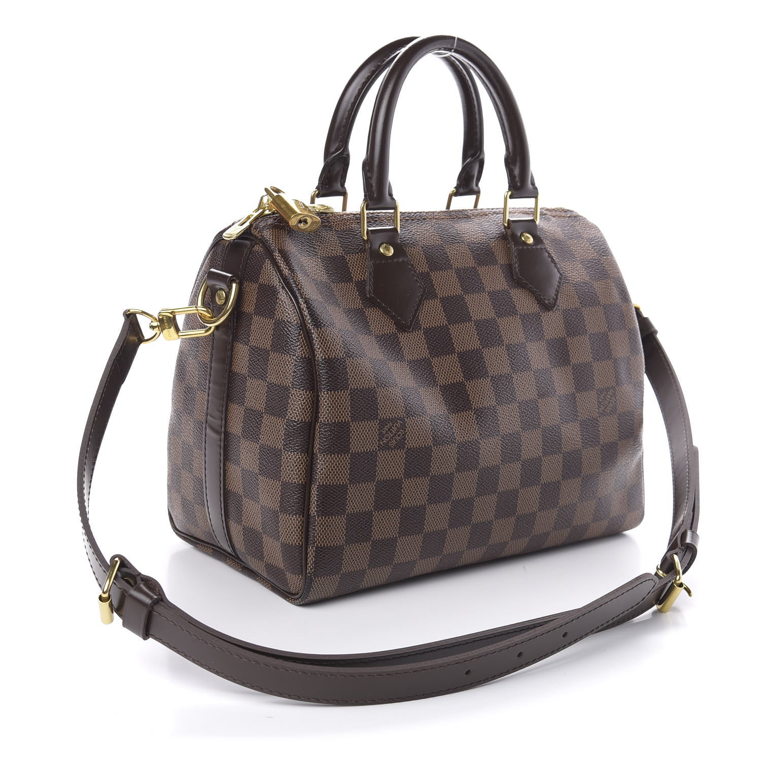 Louis Vuitton Damier Ebene Speedy Bandouliere 25 3 of 11