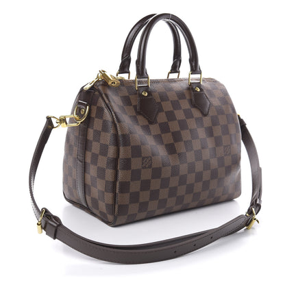 Louis Vuitton Damier Ebene Speedy Bandouliere 25 3 of 11