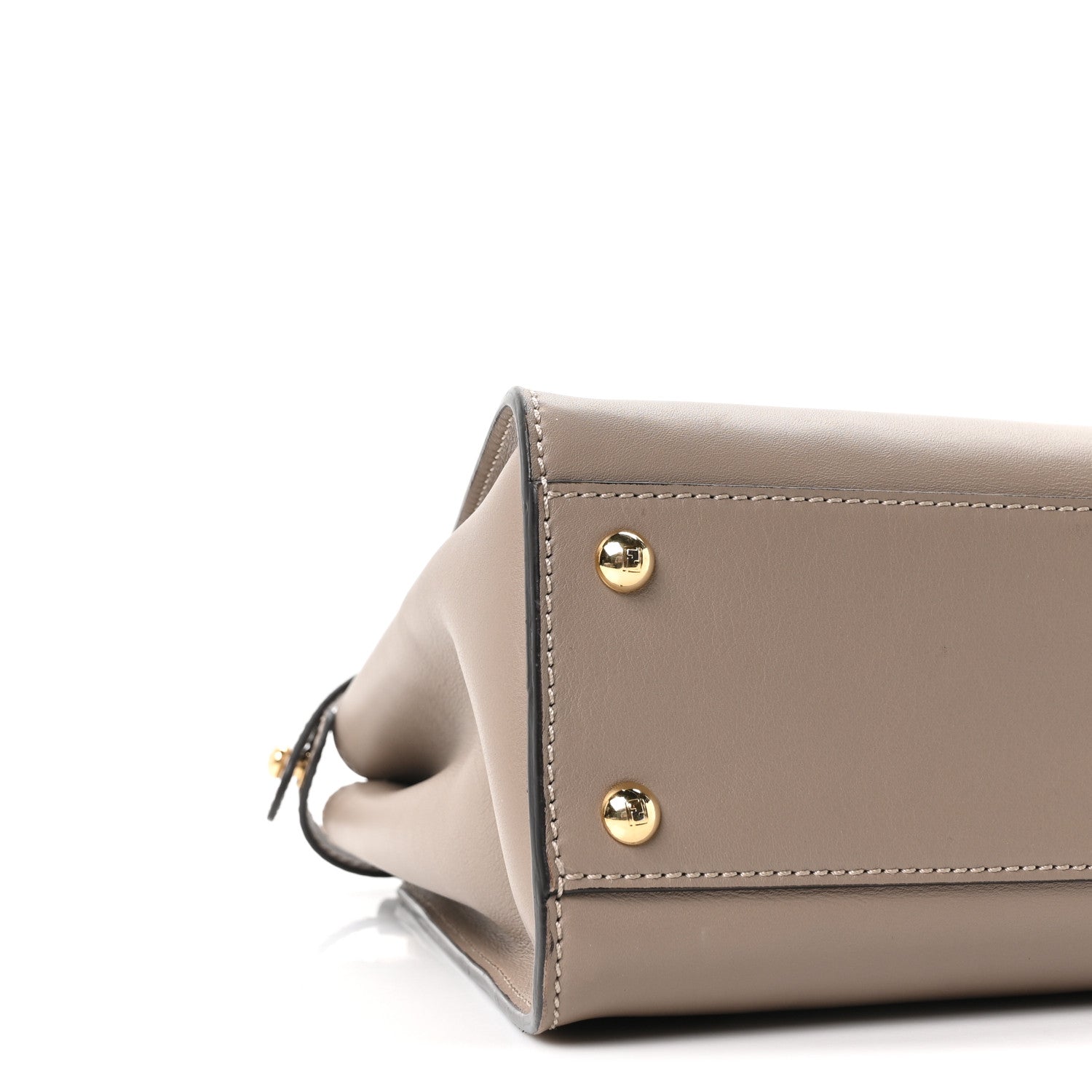 Fendi Vitello Seta Plexiglass Tortoise Medium Peekaboo Iconic