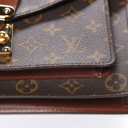 Louis Vuitton Monogram Monceau 28 9 of 10