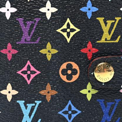 Louis Vuitton Monogram Multicolor Carnet de Bal Mini Agenda Cover Black 7 of 7