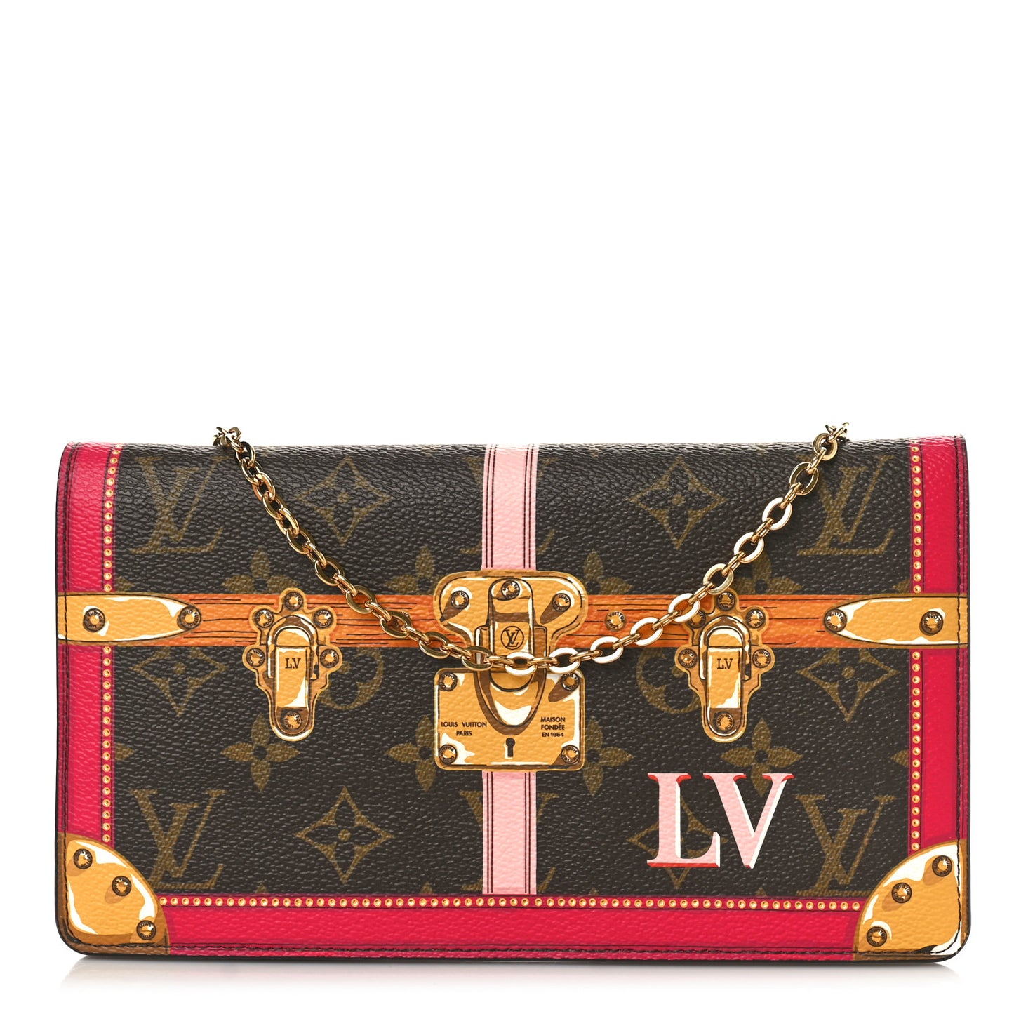 Monogram Summer Trunks Pochette Weekend