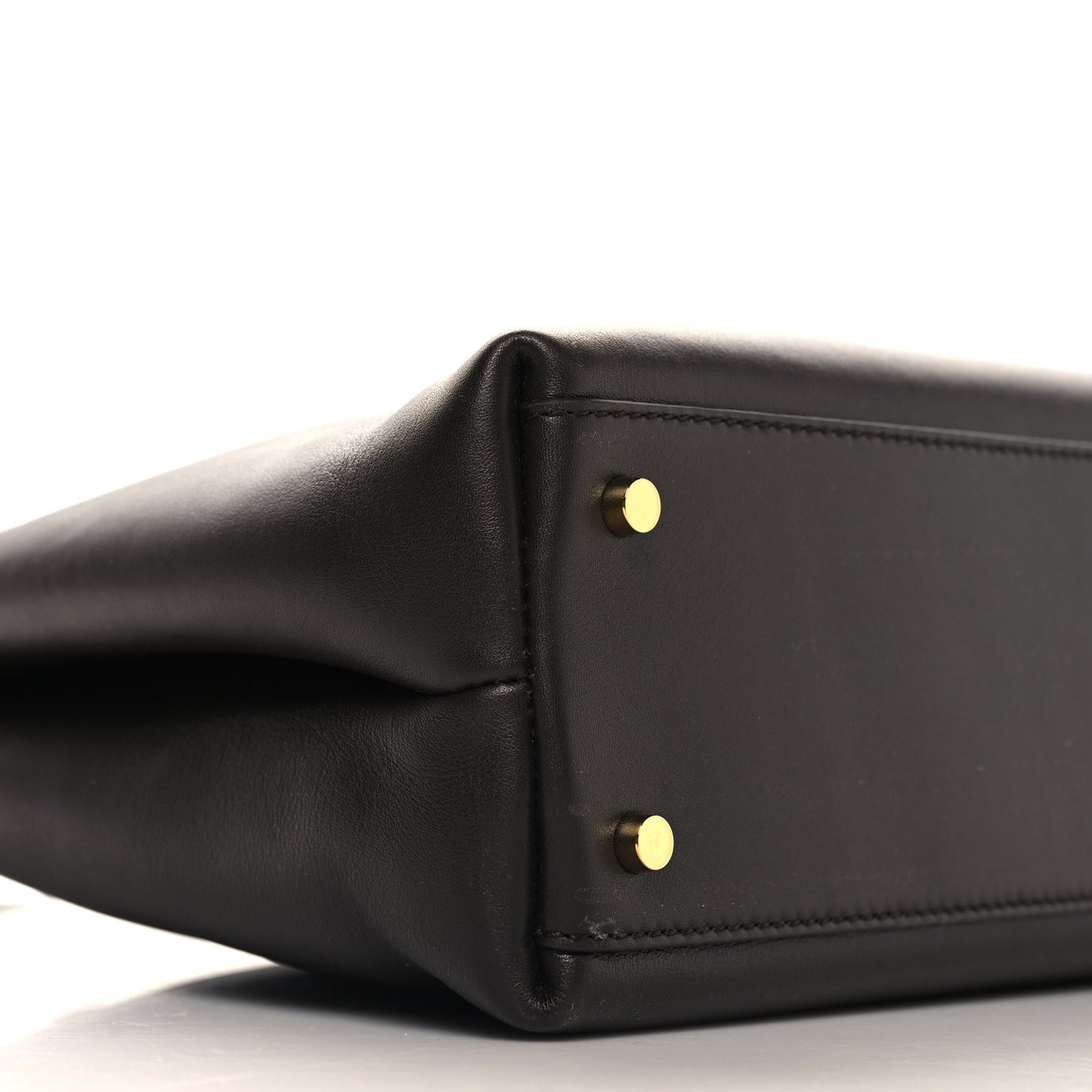 Silky Calfskin Medium Andiamo Shoulder Bag Fondant
