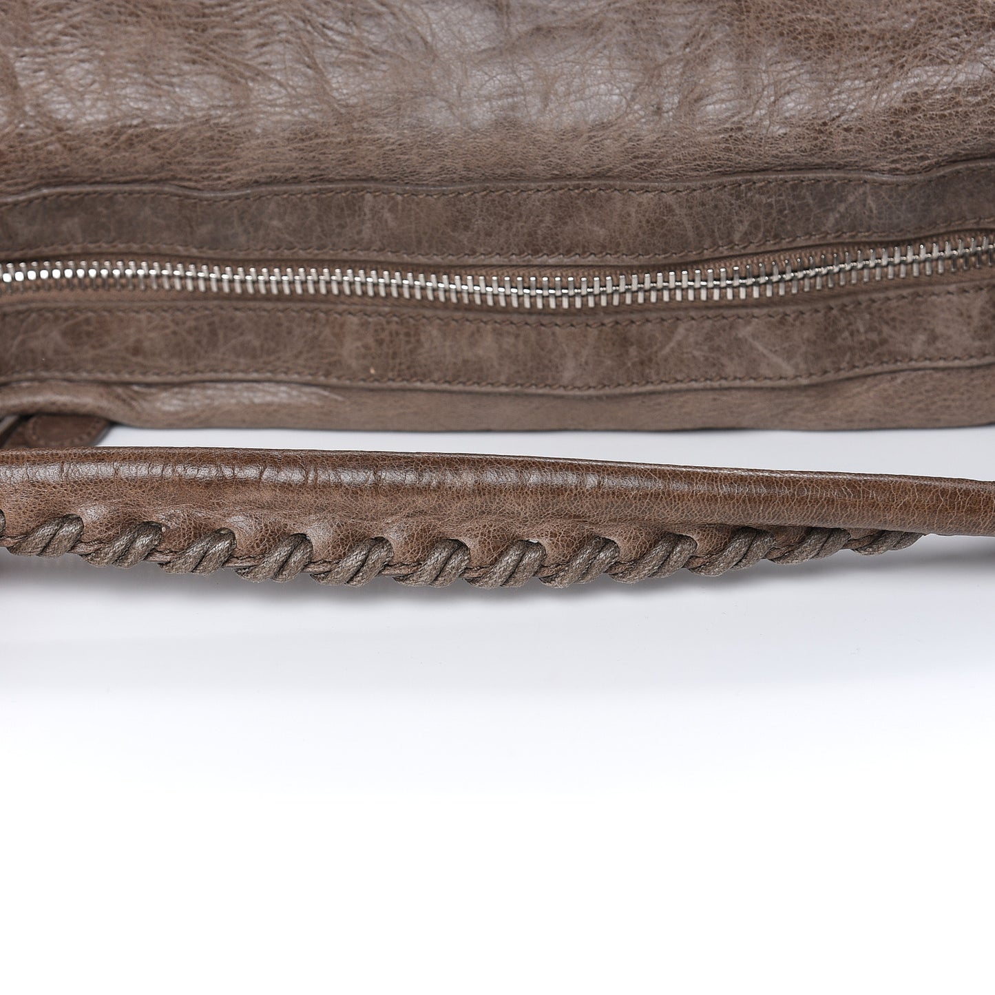 Agneau Giant 21 Silver Hardware Day Hobo Noix