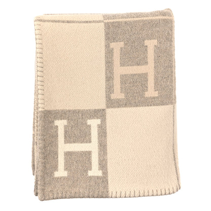Hermes Wool Cashmere Avalon III Blanket Coco Camomille 1 of 3