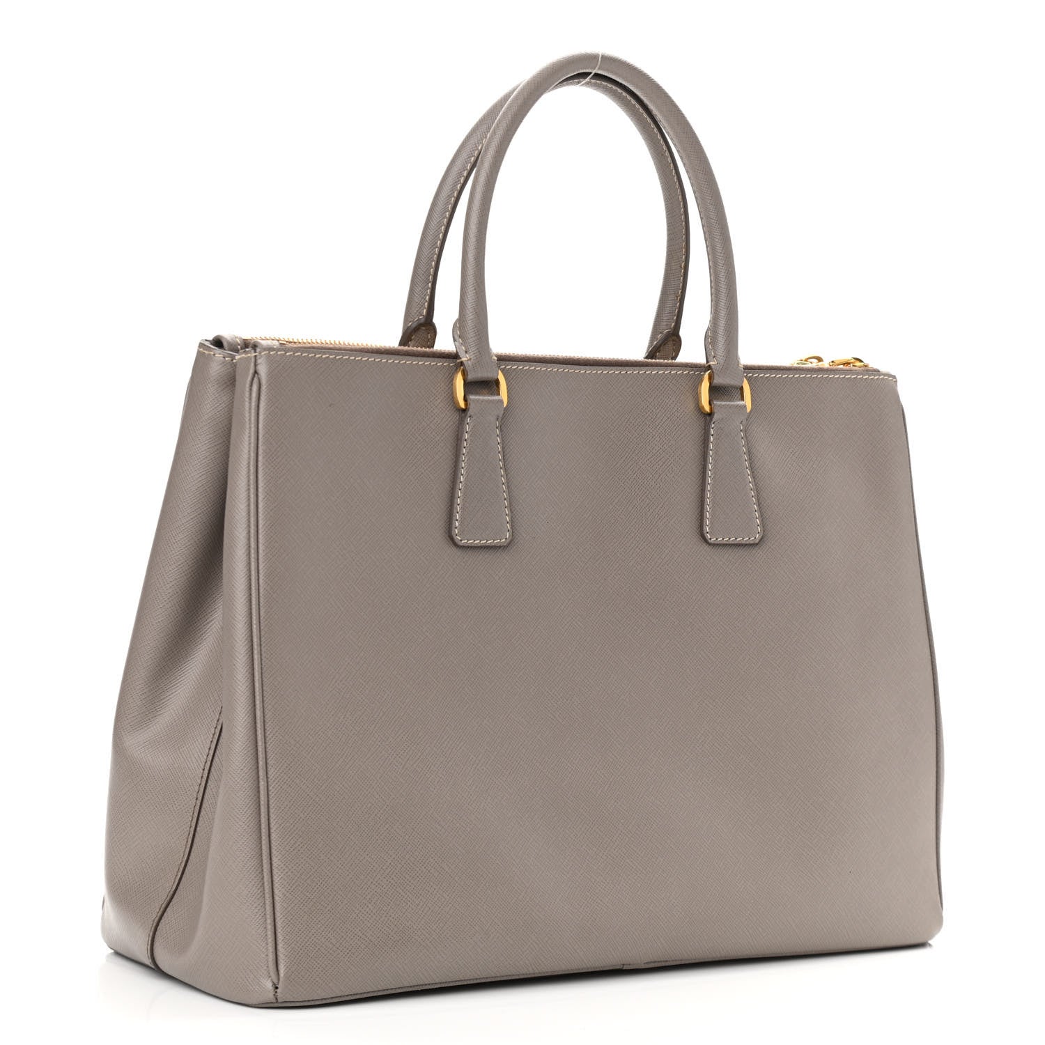 Prada Saffiano Large Galleria Double Zip Tote Argilla 3 of 10