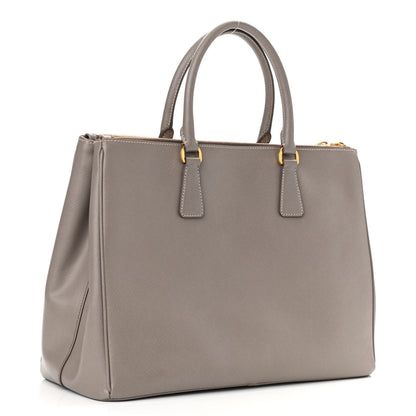 Prada Saffiano Large Galleria Double Zip Tote Argilla 3 of 10