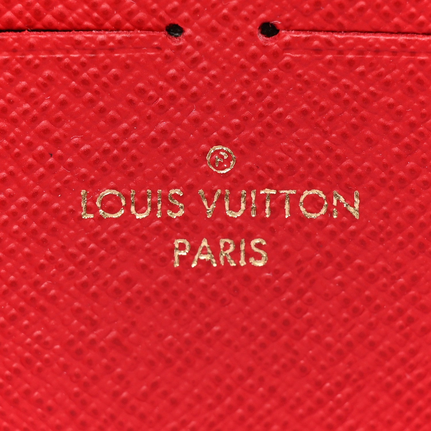 Louis Vuitton Damier Ebene Clemence Wallet Cherry 8 of 10