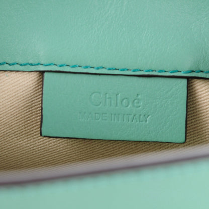 Chloe Suede Calfskin Mini Faye Backpack Happy Green 6 of 13