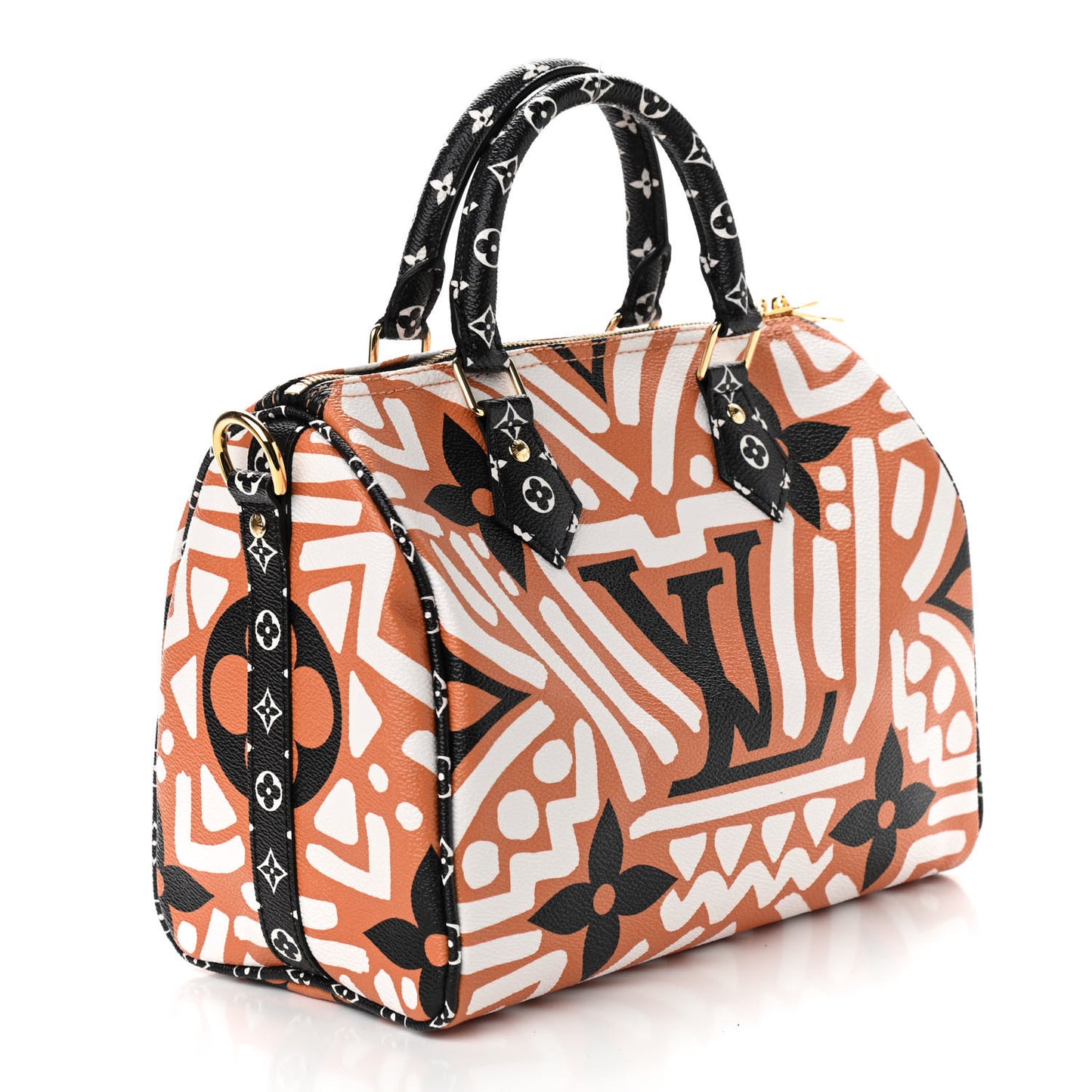 Monogram Giant Crafty Speedy Bandouliere 25 Creme Caramel