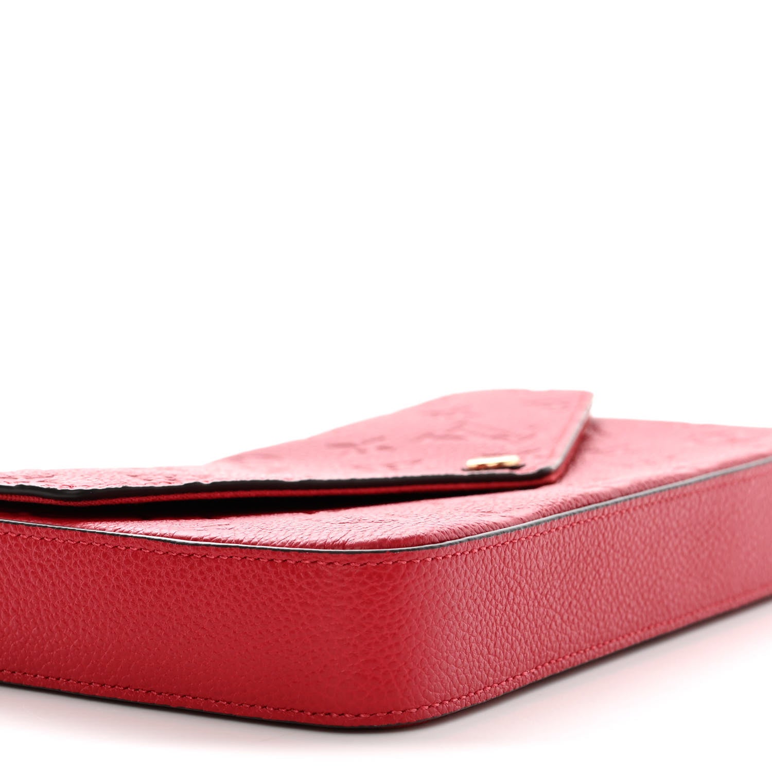 Louis Vuitton Empreinte Pochette Felicie Chain Wallet Scarlet 9 of 13