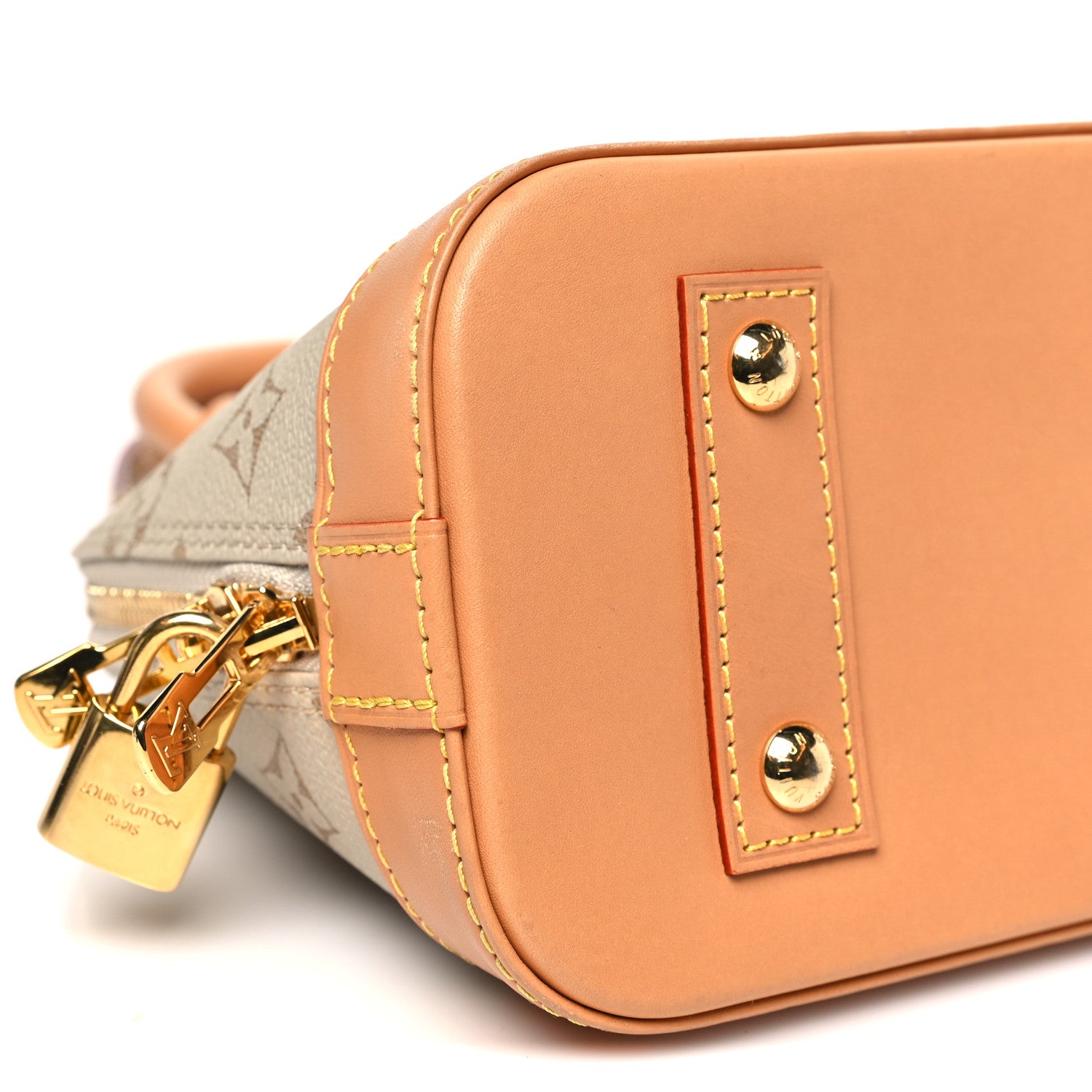 Louis Vuitton Monopaname Alma BB Beige Ocher 8 of 9