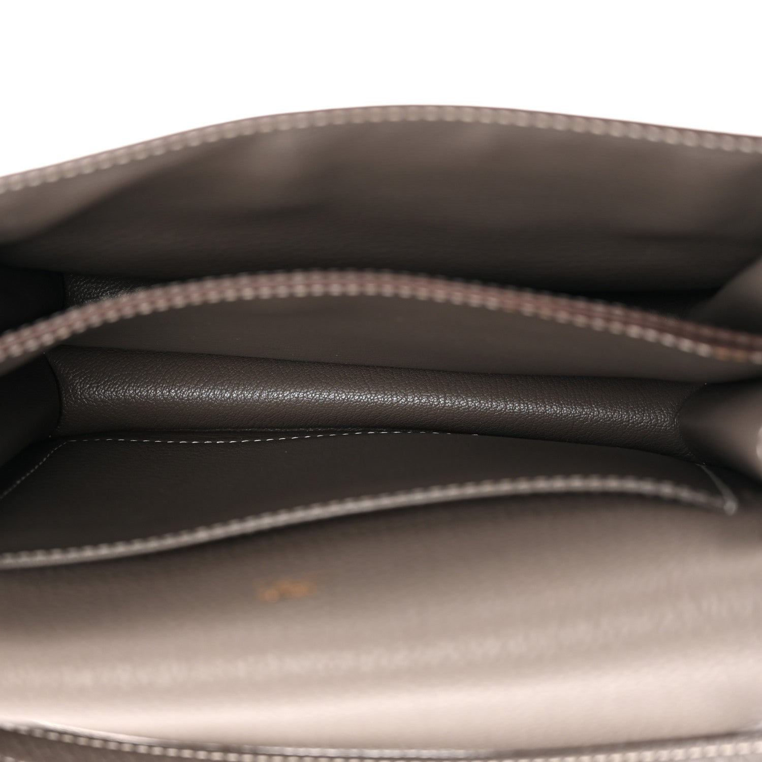 Hermes Taurillon Clemence Sac Roulis 23 Etain 5 of 14
