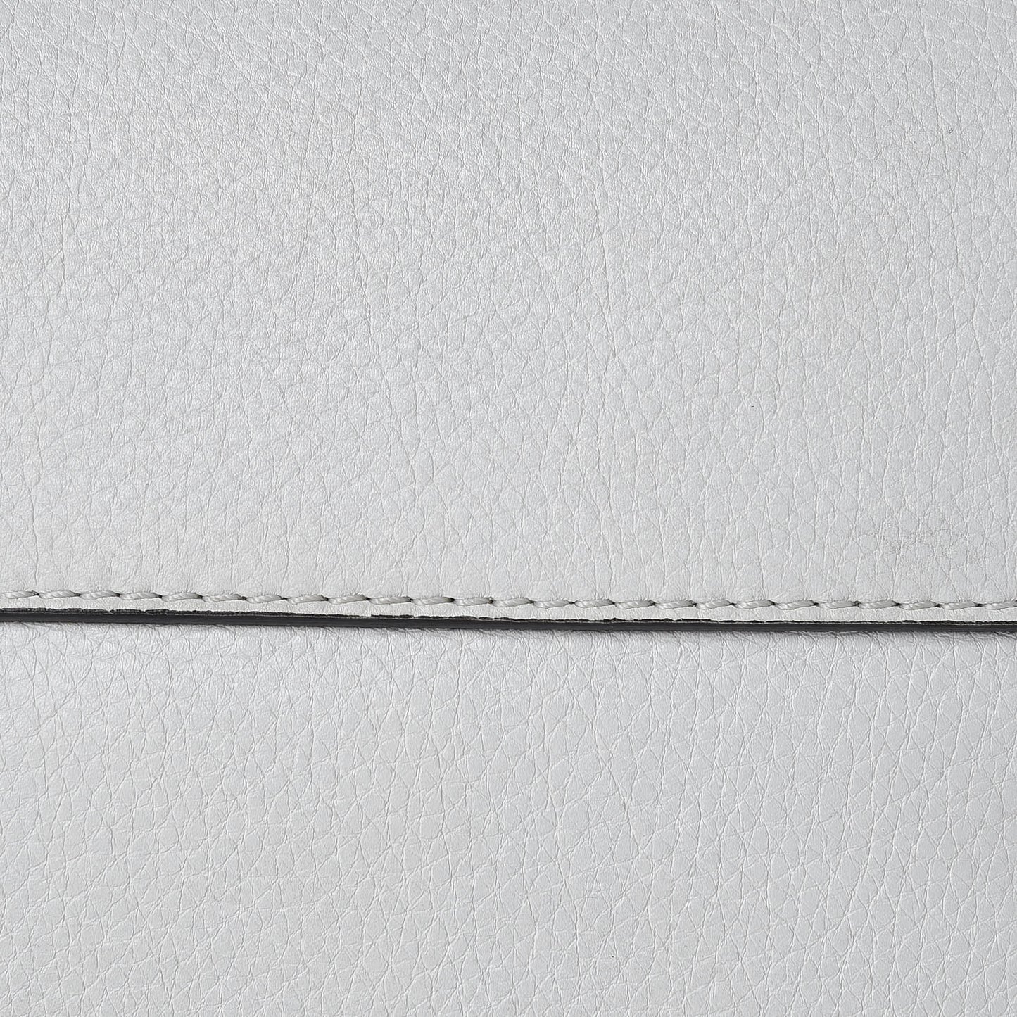 Soft Grain Calfskin Medium Belt Bag Chalk White