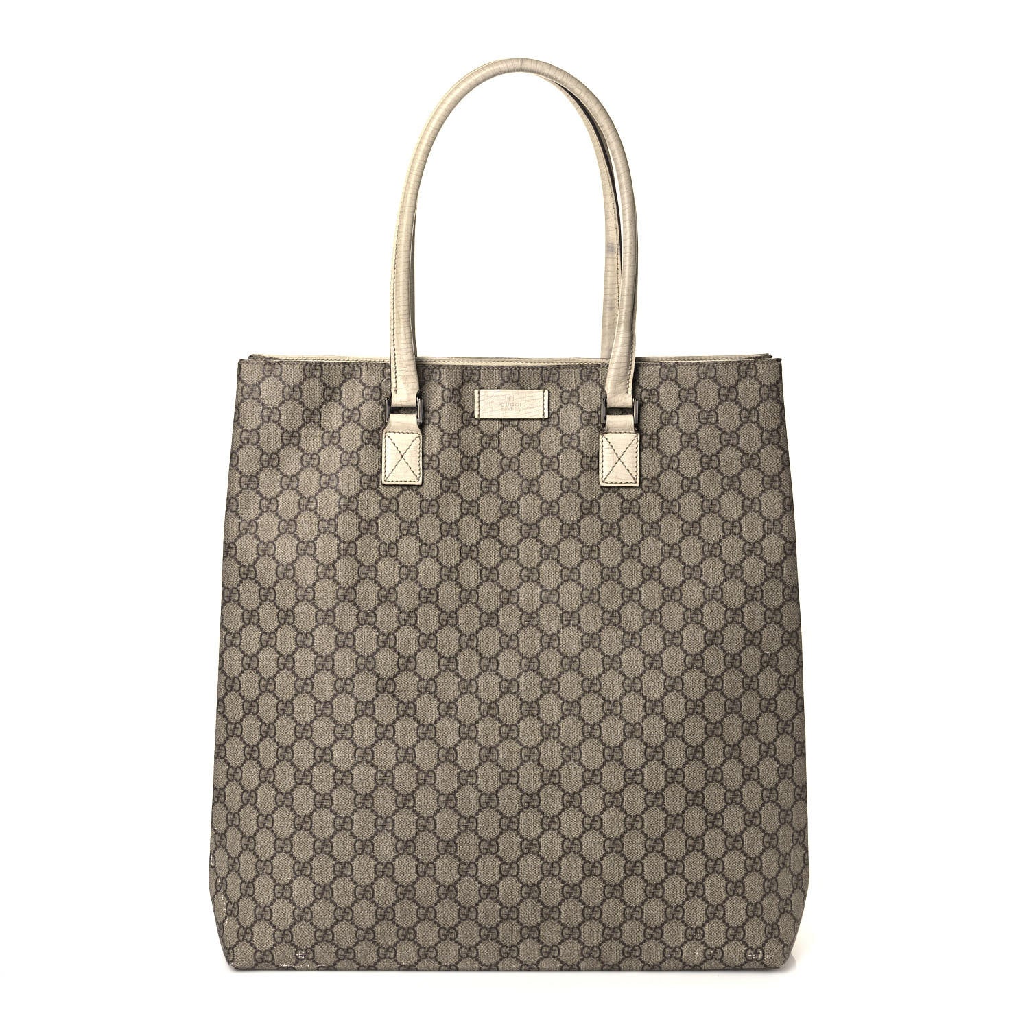 Gucci GG Plus Monogram Vertical Tote Off White 1 of 20