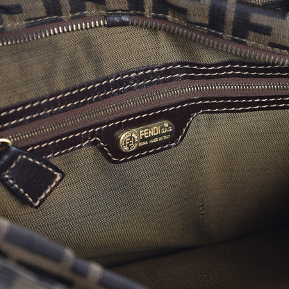 Fendi Zucca Shoulder Bag Tobacco 9 of 9