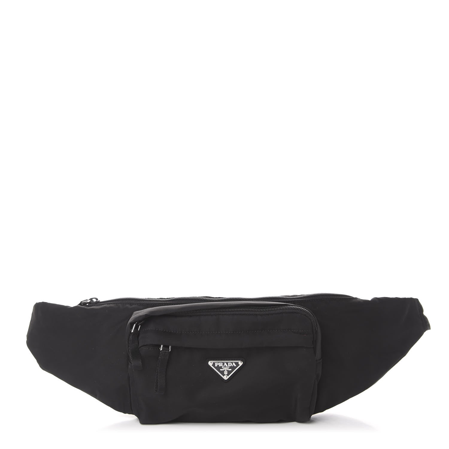 Prada Tessuto Nylon Belt Bag Black 1 of 11
