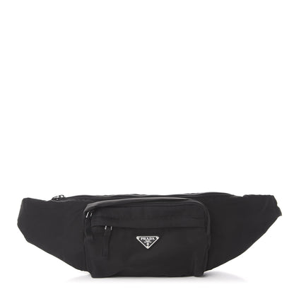 Prada Tessuto Nylon Belt Bag Black 1 of 11