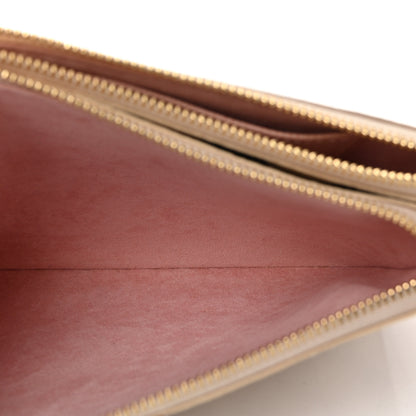 Louis Vuitton Damier Azur Double Zip Pochette 5 of 9