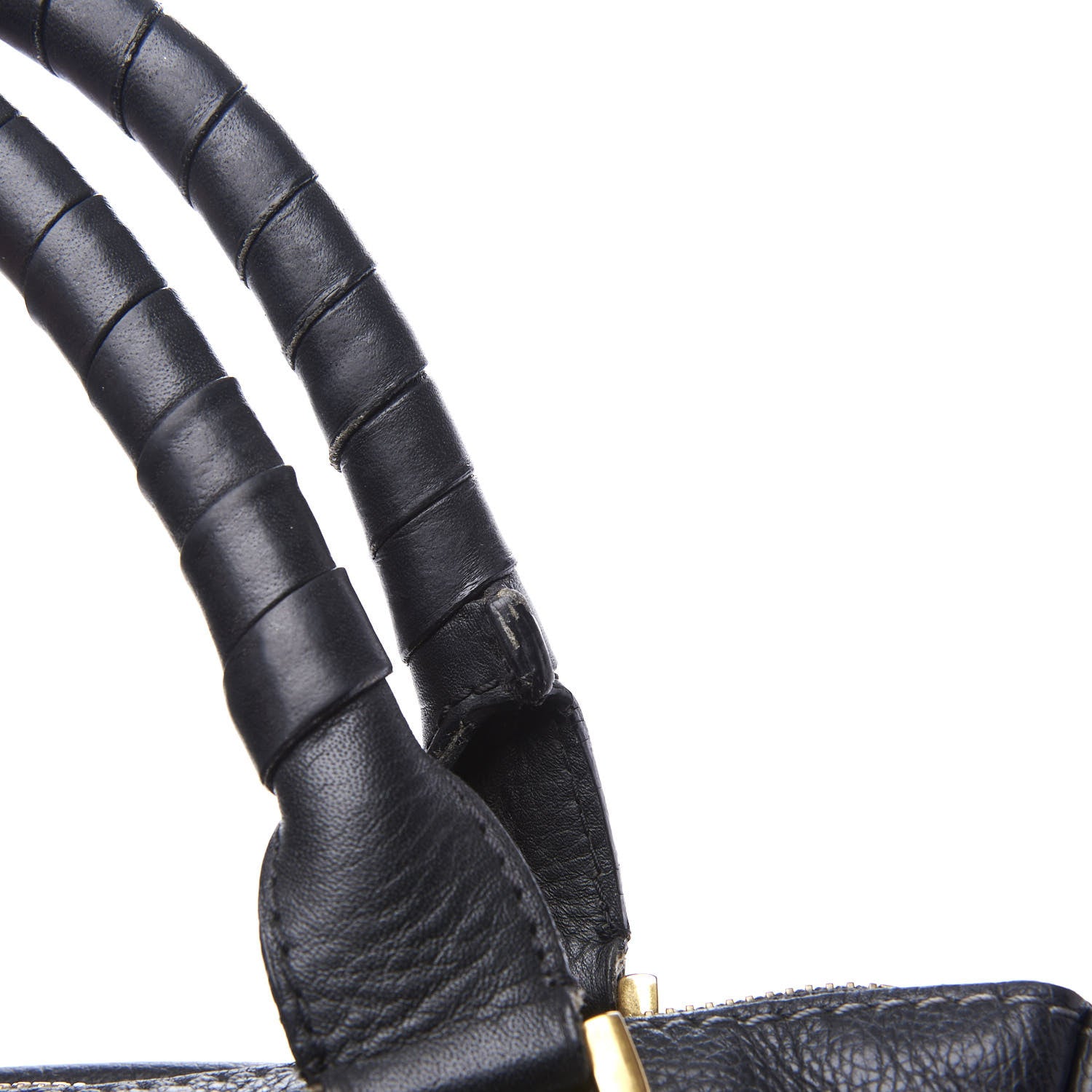 Chloe Calfskin Large Marcie Satchel Black 11 of 12