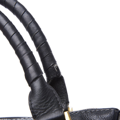 Chloe Calfskin Large Marcie Satchel Black 11 of 12