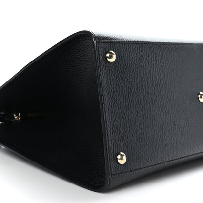 Gucci Dollar Calfskin Large Soho Top Handle Satchel Black 8 of 9