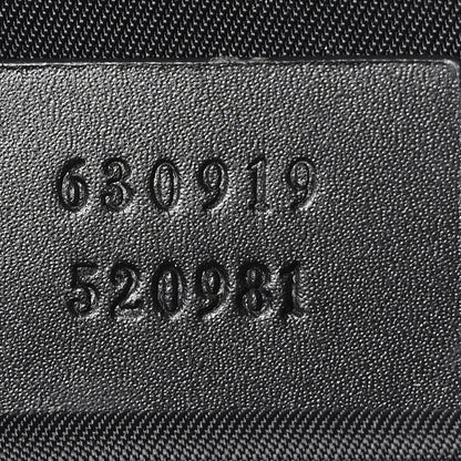 Gucci Canvas Web Slim Belt Bag Black 6 of 9