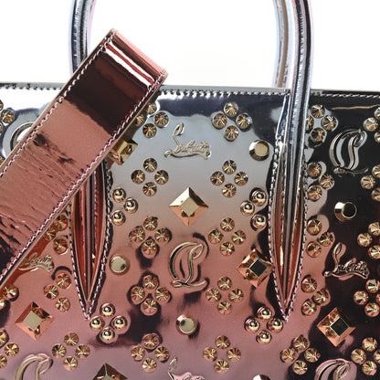 Christian Louboutin Mirror Degrade Spikes Loubinthesky Mini Paloma Leche Gold 8 of 10