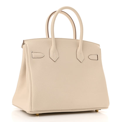 Hermes Togo Birkin 30 Craie 3 of 11