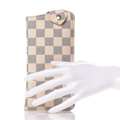 Louis Vuitton Damier Azur Sunglasses Case MM 2 of 5