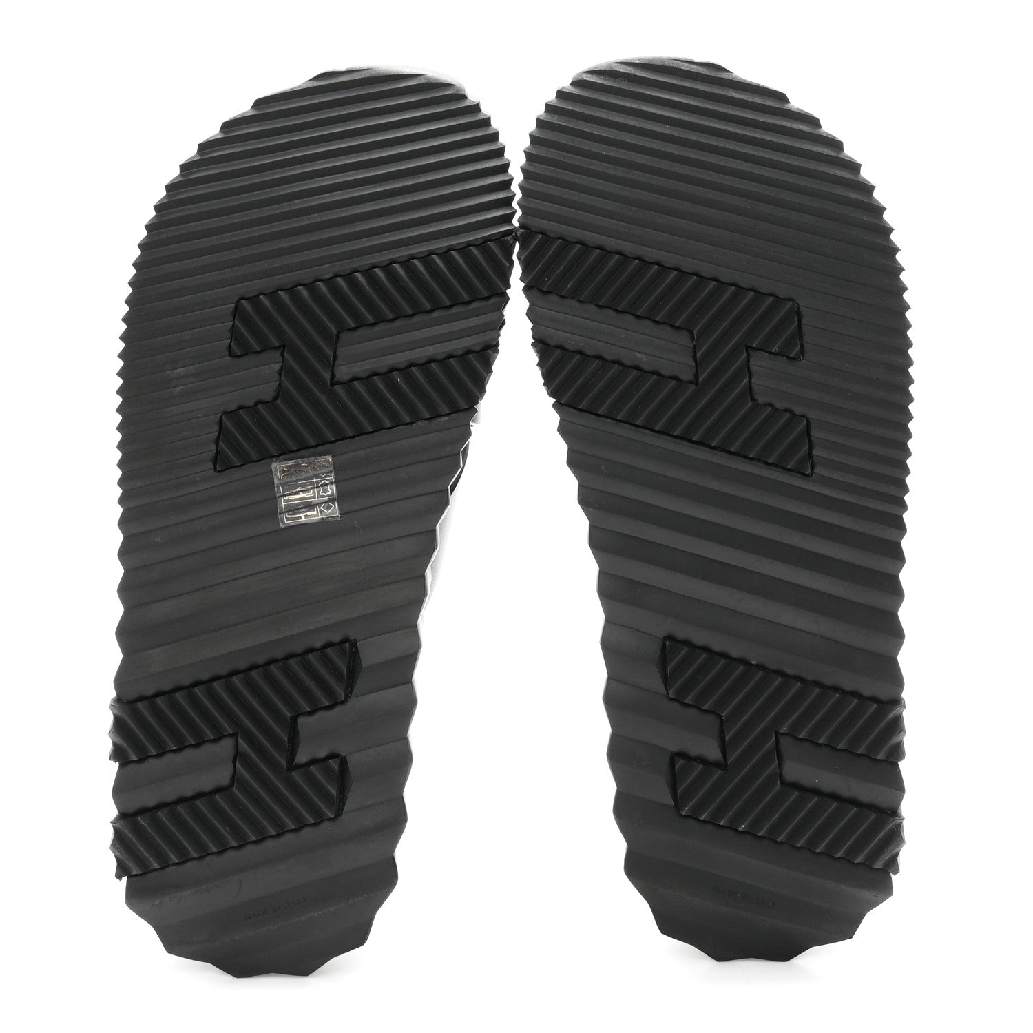 Hermes Nappa Mens Infra Sandals 42 Black 6 of 10