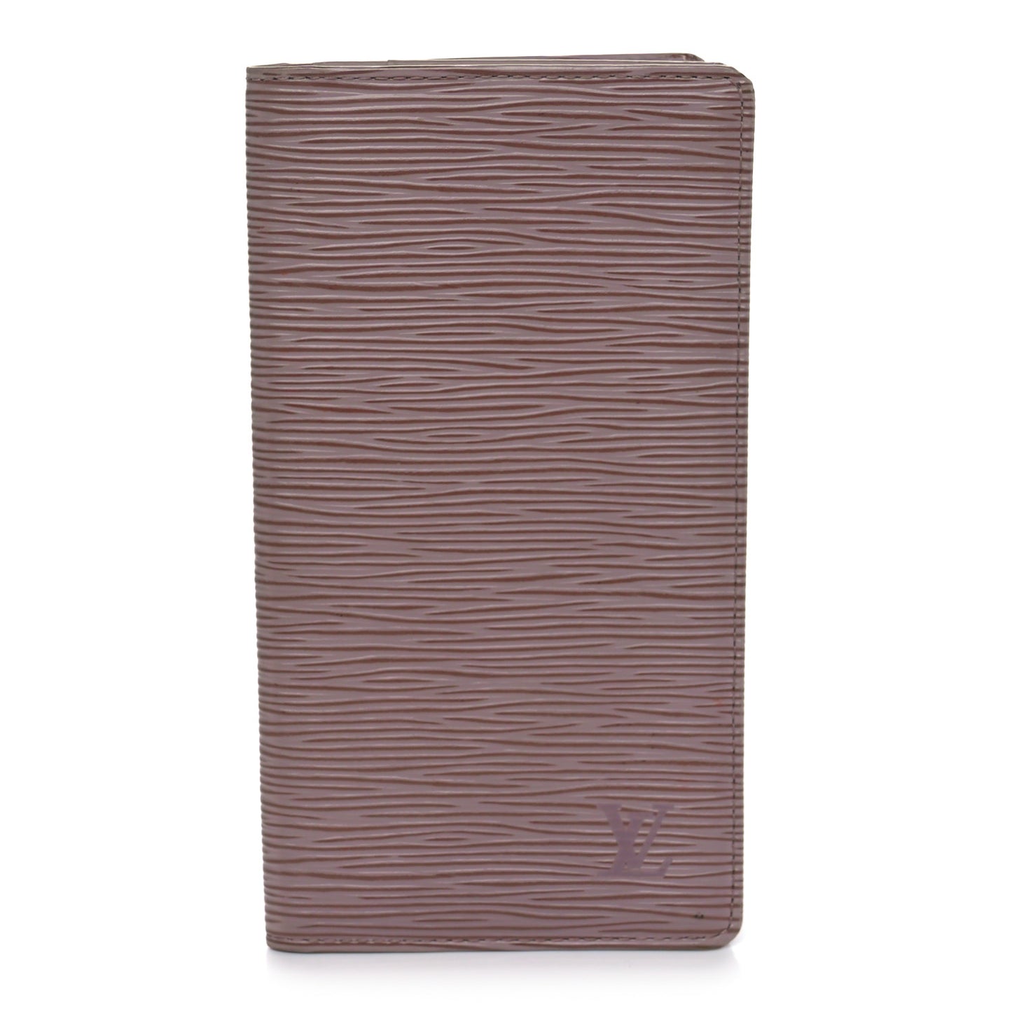 Epi Porte Valeurs Checkbook Wallet Lilac