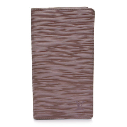 Louis Vuitton Epi Porte Valeurs Checkbook Wallet Lilac 1 of 6