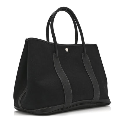 Hermes Toile Negonda Garden Party Tote 36 MM Black 3 of 9
