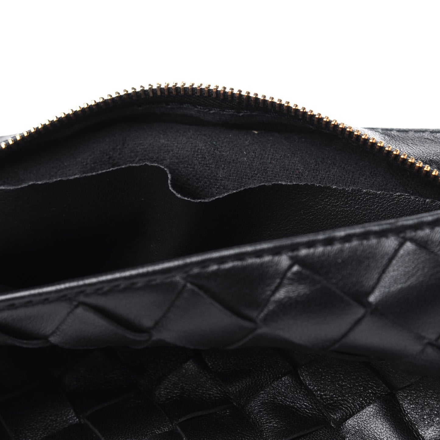 Nappa Intrecciato BV Twist Black