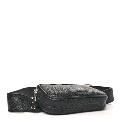 Louis Vuitton Taurillon Shadow Belt Bag 90 36 Black 4 of 9