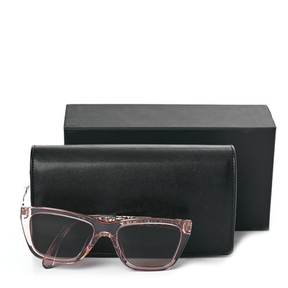Chanel Acetate Metal Rectangle Sunglasses 5442-A Pink 7 of 7