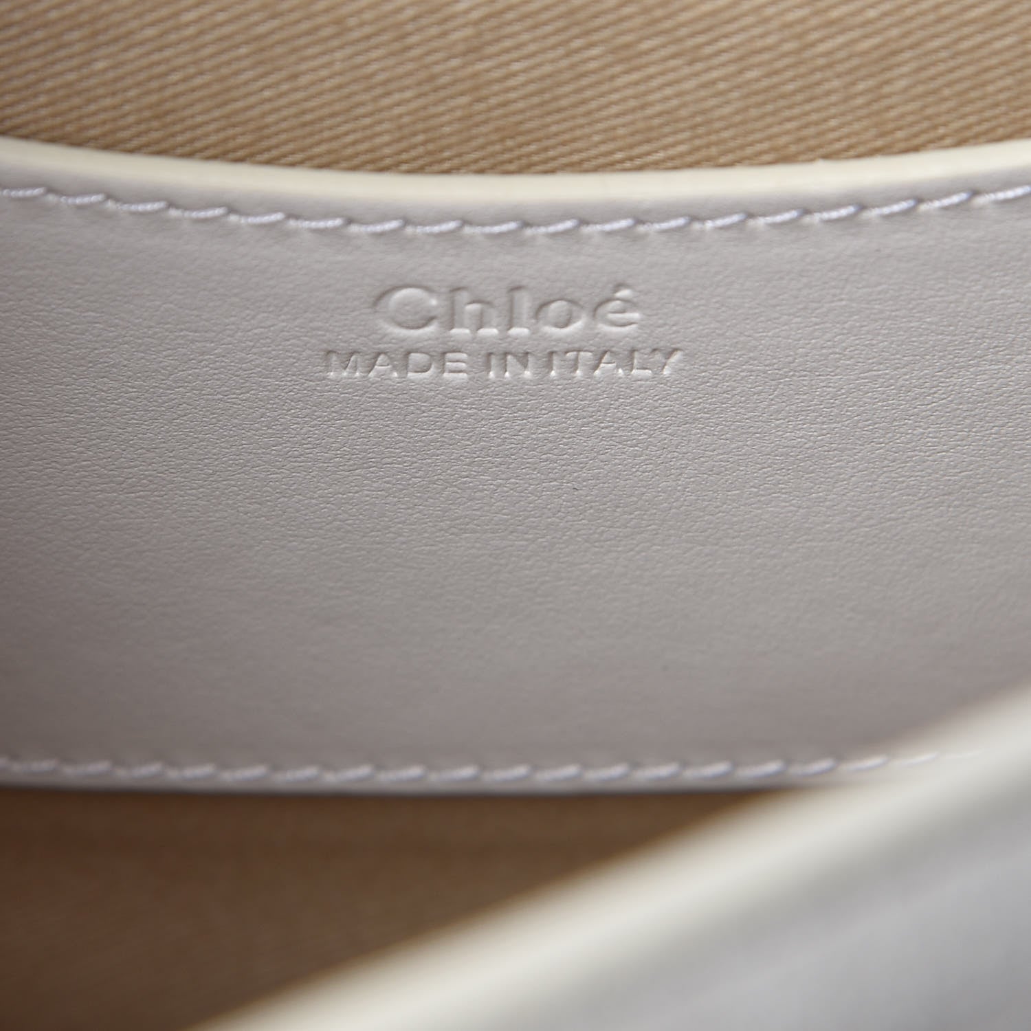 Chloe Calfskin Small Tess Bag Brilliant White 7 of 9
