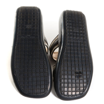 Louis Vuitton Mini Monogram Sandals Kaki 37.5 6 of 7