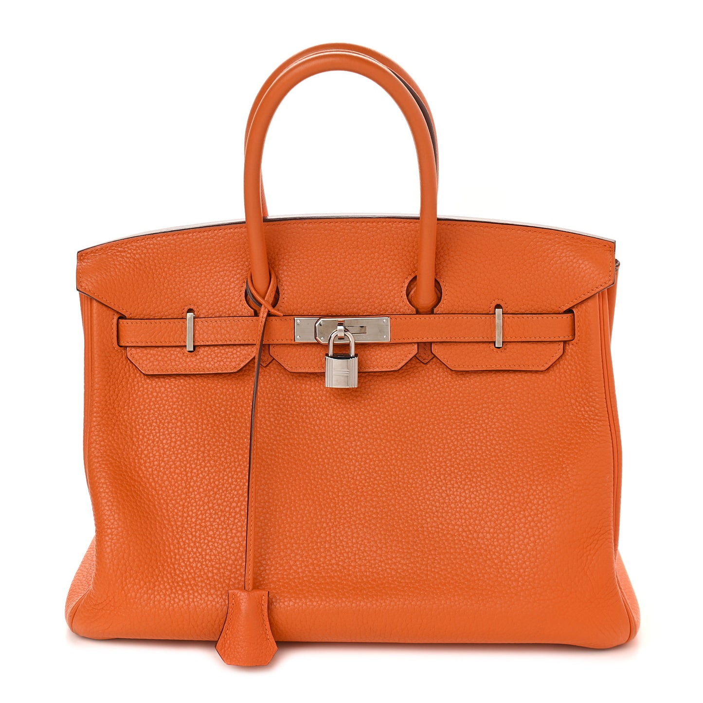 Togo Birkin 35 Orange