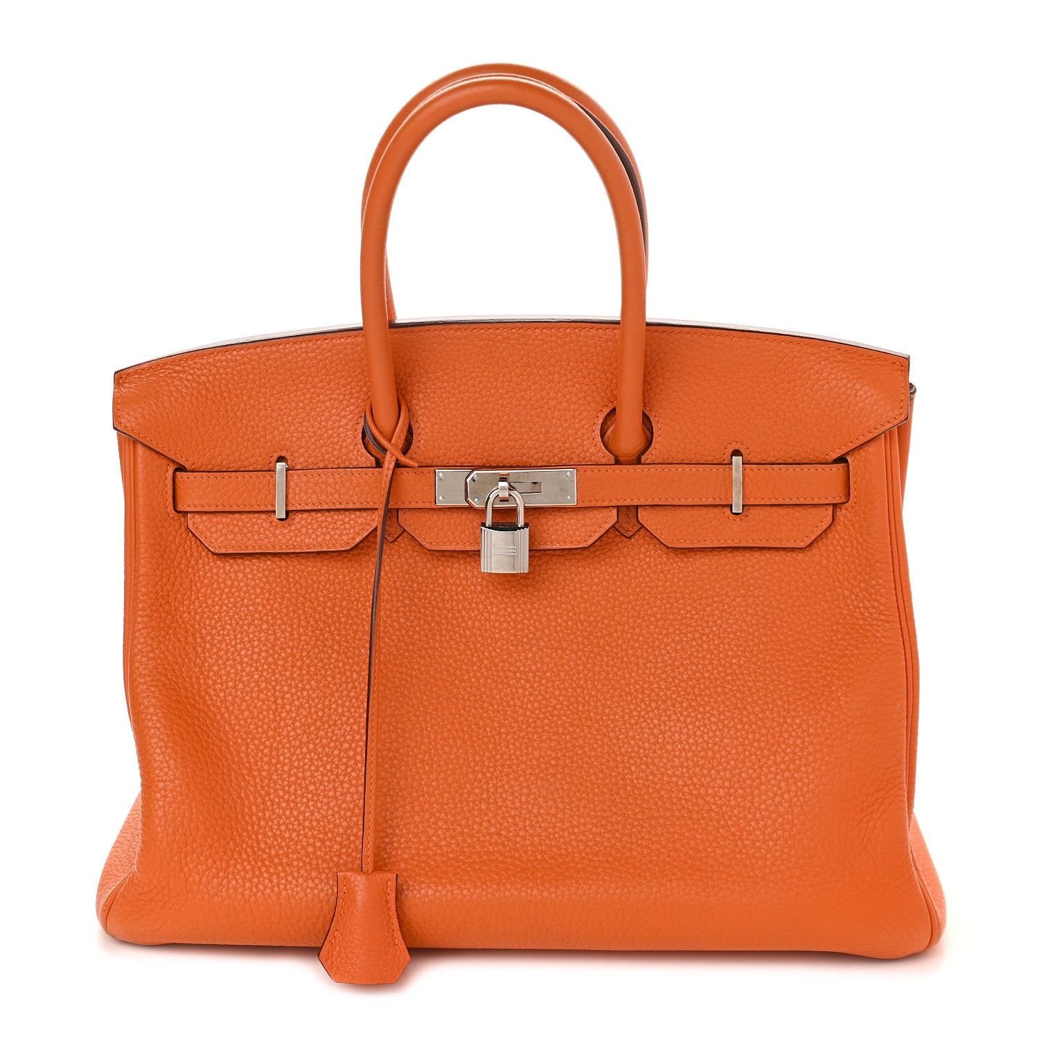 Hermes Togo Birkin 35 Orange 1 of 34