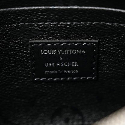 Louis Vuitton X UF Tufted Monogram Pochette Accessories White Black 6 of 10